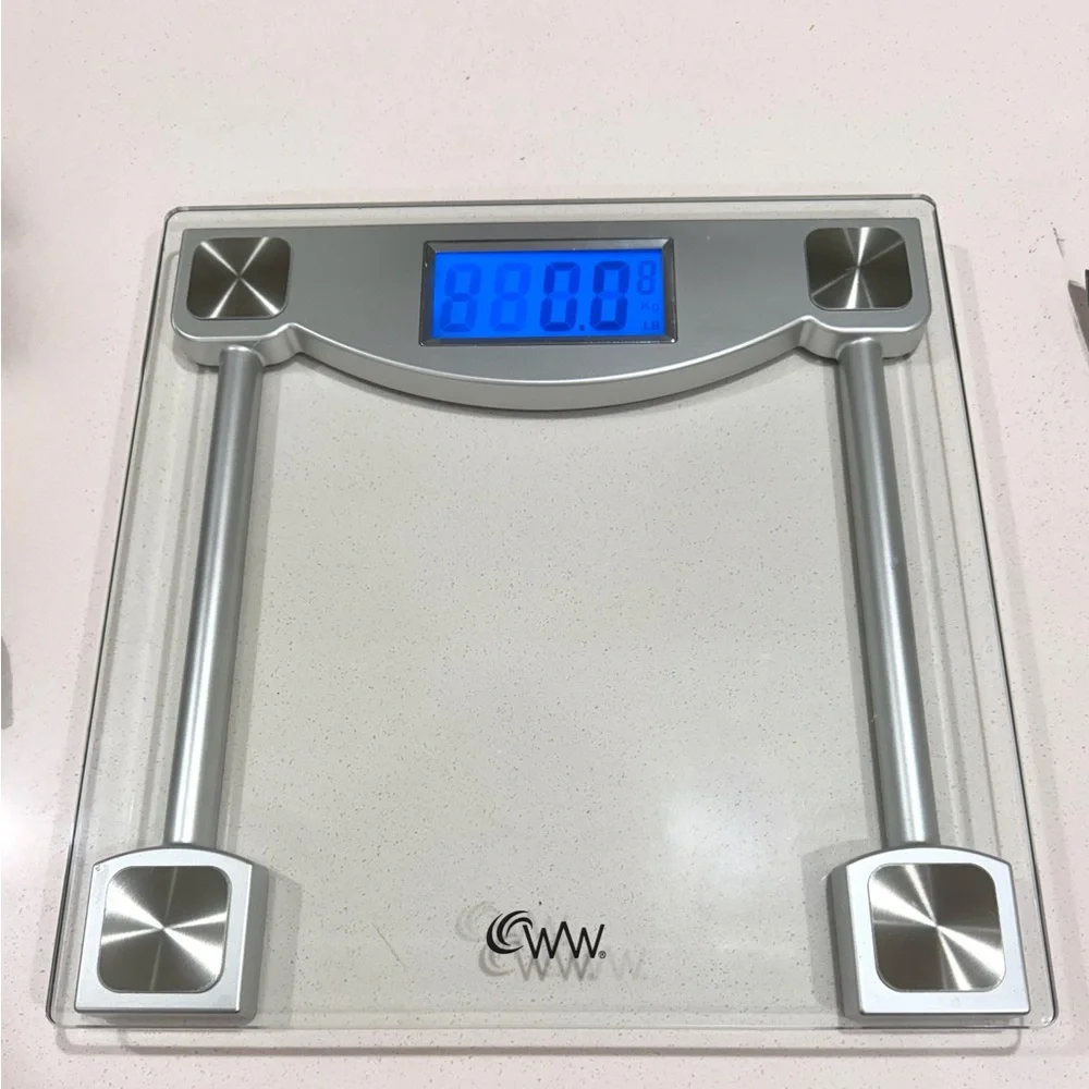 Weight Watchers Digital Glass Scale (Large Display)-WW402GD